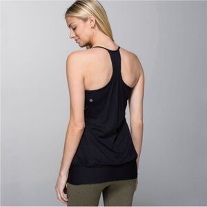 Lululemon No Limits Tank Top all Black size  4